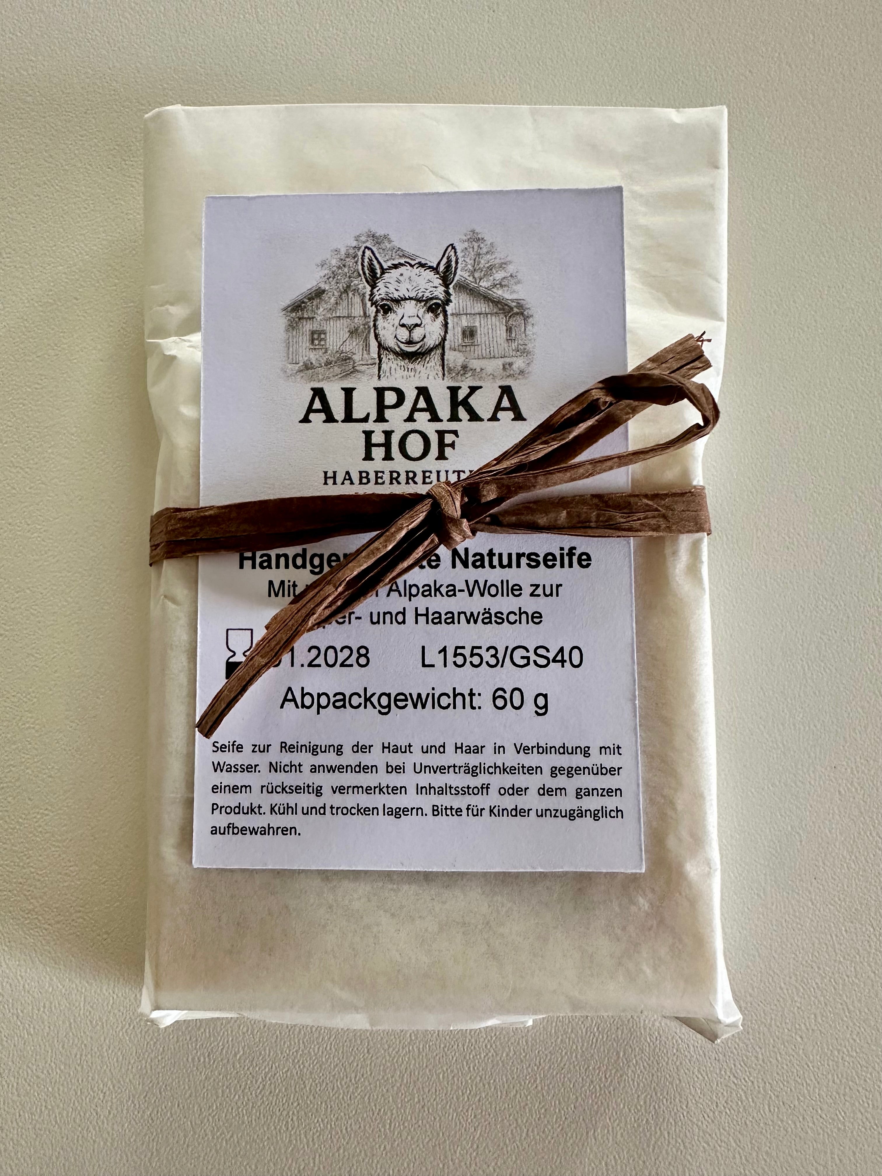 Alpaka Seife "Rauhnächte" von Wolli