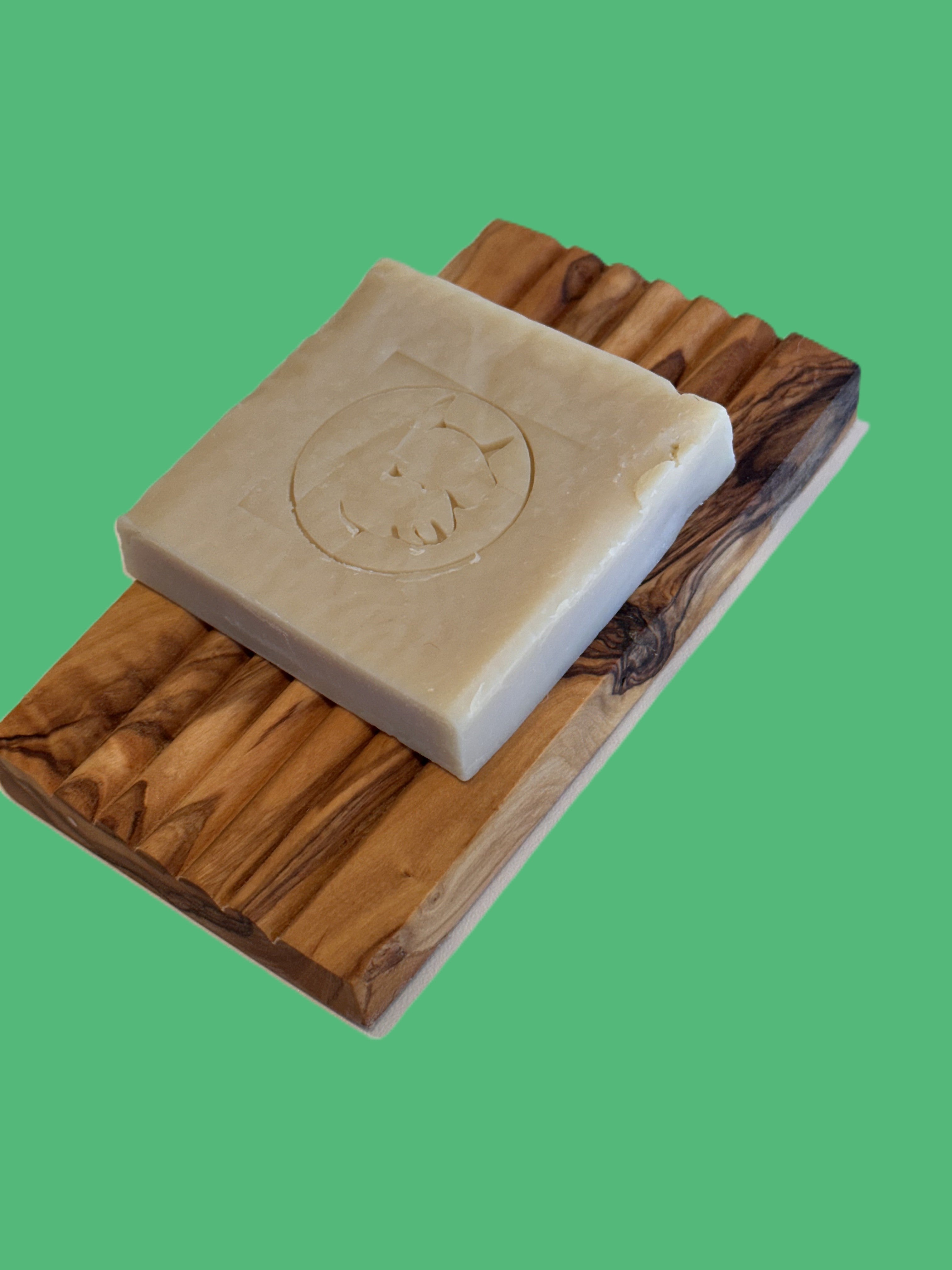 Alpaka Seifen Geschenkset eckig – Naturseife mit Sisalsäckchen & Seifenablage