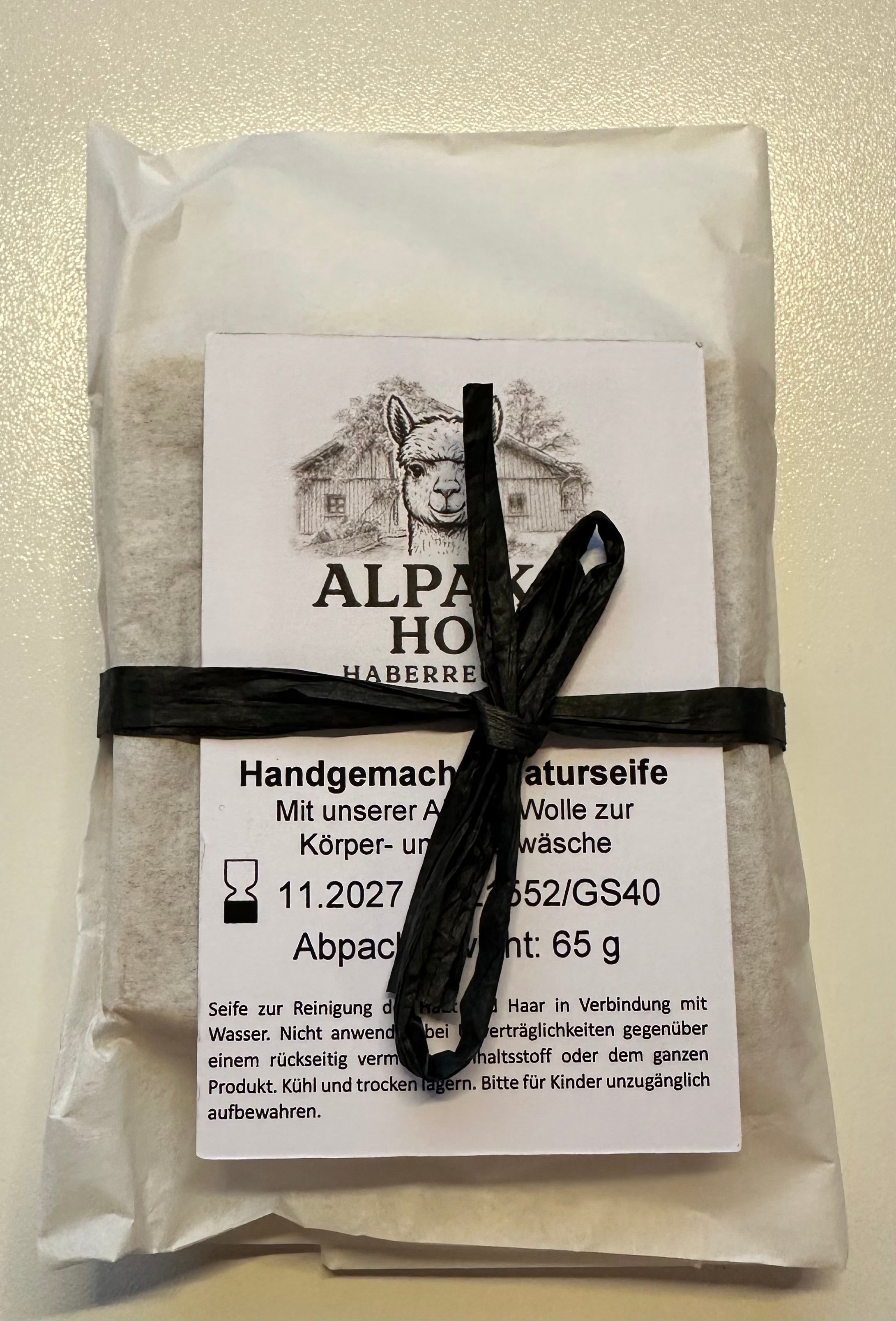 Alpaka Seife "Morgenland" von Merle